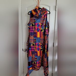 African Mult-Colored Jumpsuit